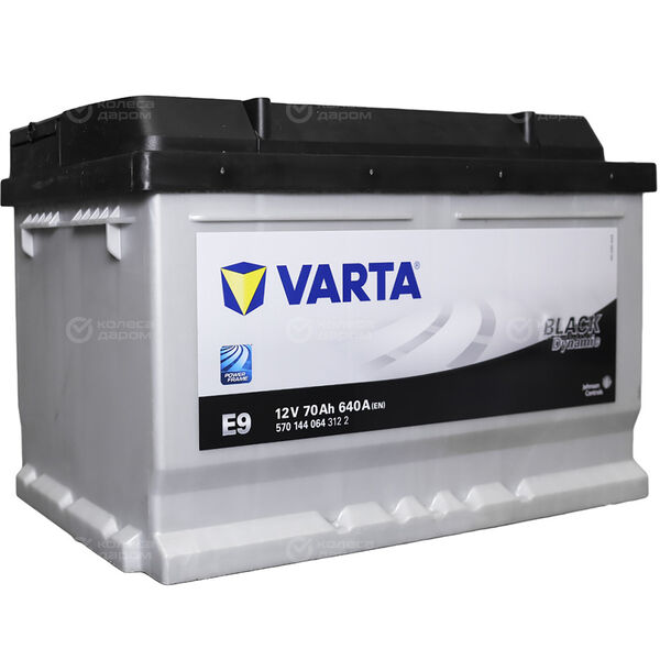 Автомобильный аккумулятор Varta Black Dynamic E9 70 Ач обратная полярность LB3 в Златоусте
