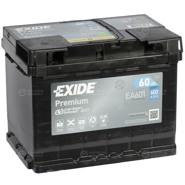 Автомобильный аккумулятор Exide Premium 60 Ач прямая полярность L2 в Зеленодольске