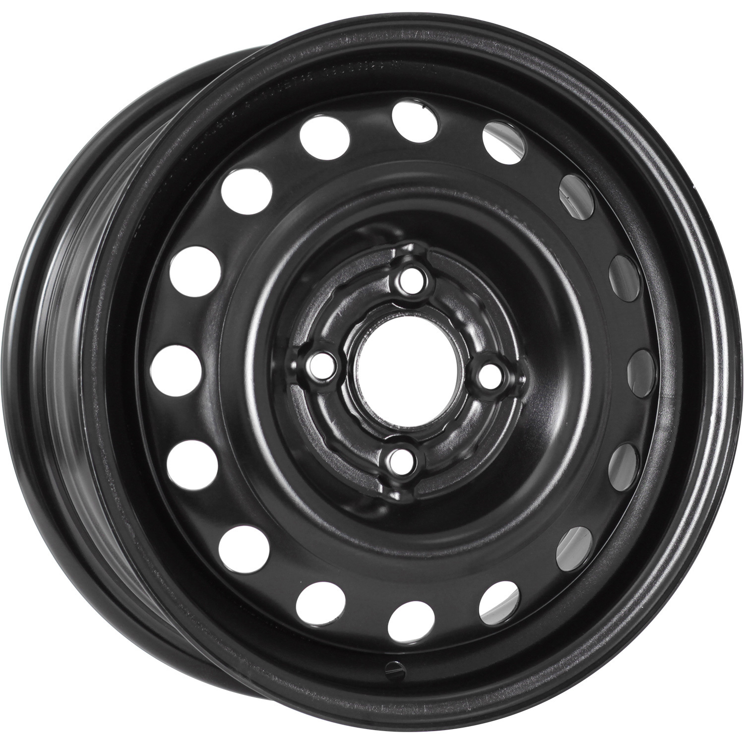 Колесный диск Trebl X40037 TREBL 5.5x14/4x100 D60.1 ET45 Black