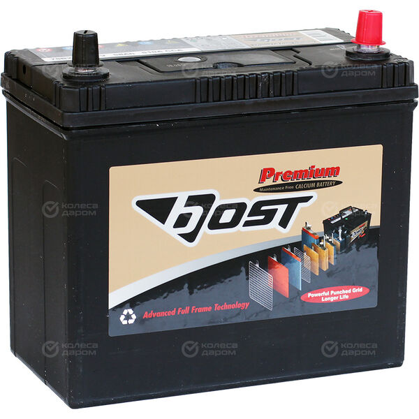 Автомобильный аккумулятор Bost Premium 58 Ач обратная полярность B24L в Нягани