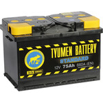 Автомобильный аккумулятор Tyumen Battery Standard 75 Ач прямая полярность L3