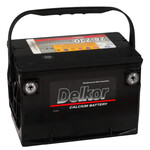 Автомобильный аккумулятор Delkor 85 Ач прямая полярность D26R