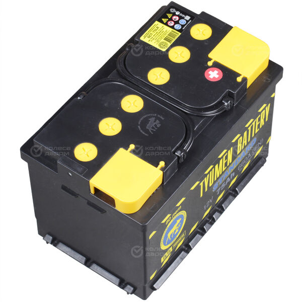 Автомобильный аккумулятор Tyumen Battery Standard 75 Ач обратная полярность L3 в Южноуральске
