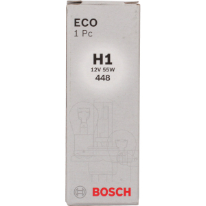 Лампа Bosch Eco - H1-55 Вт-3200К, 1 шт.